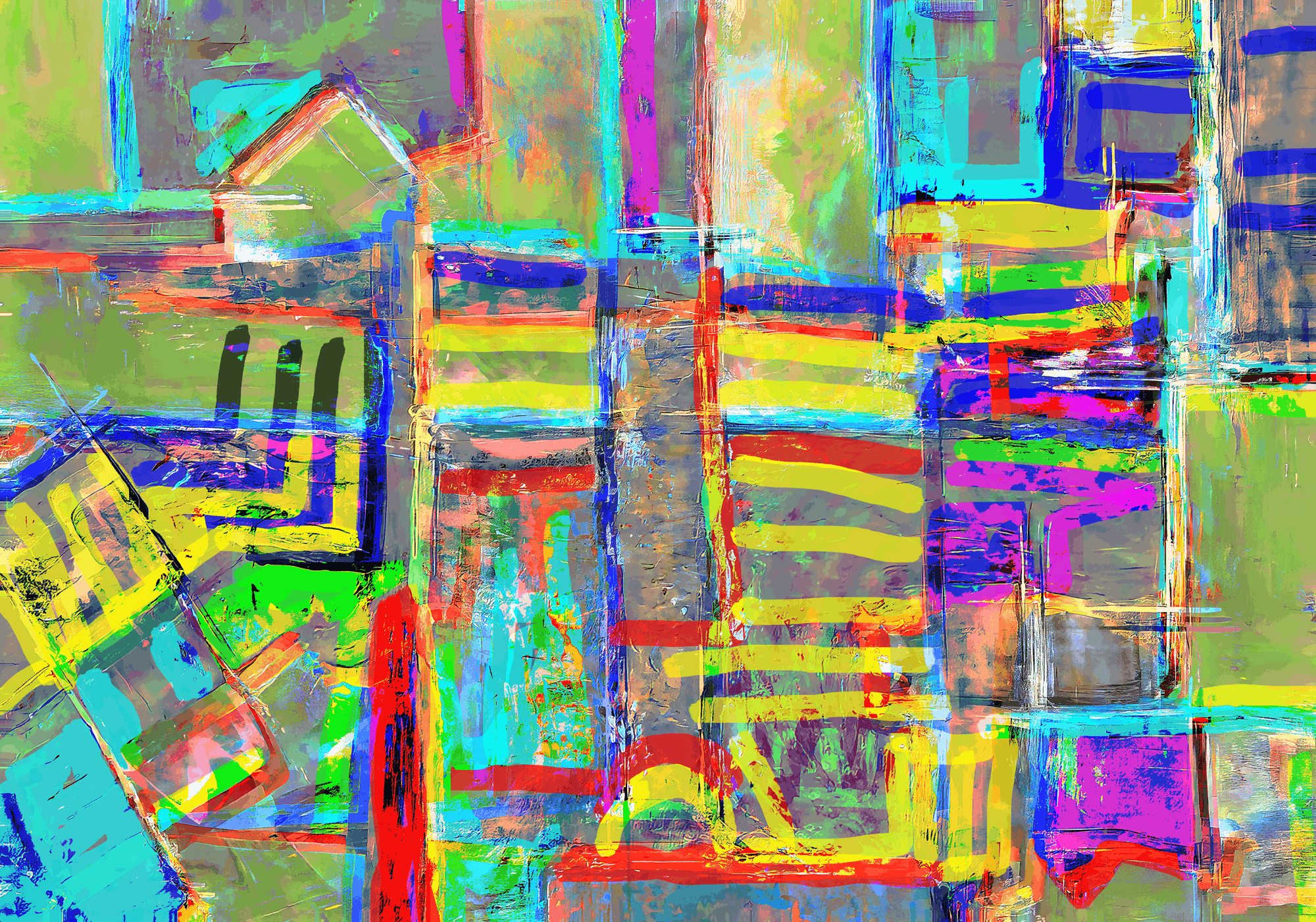 Inside the Machine #2 28X20