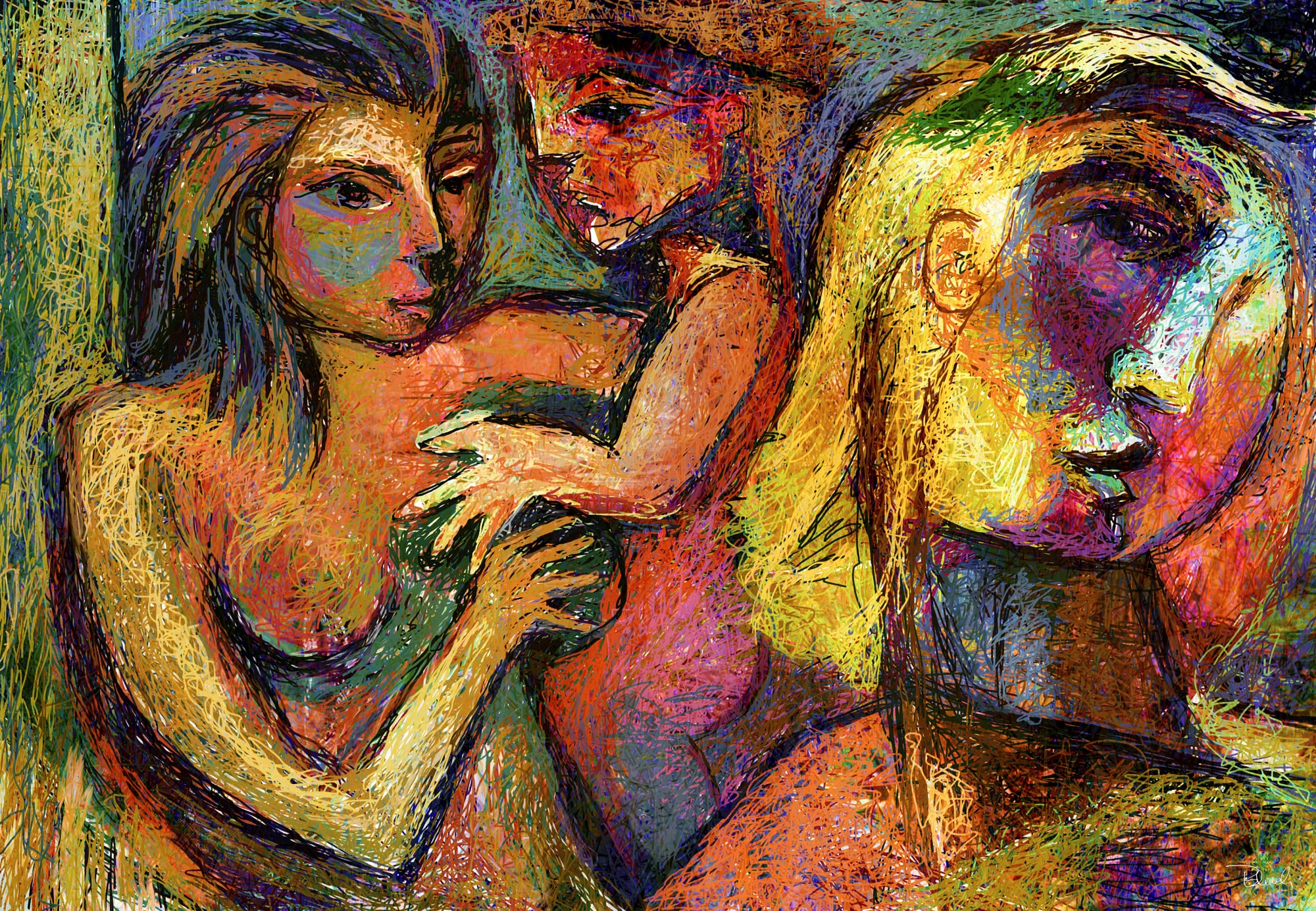 The Visitors #3 26X18